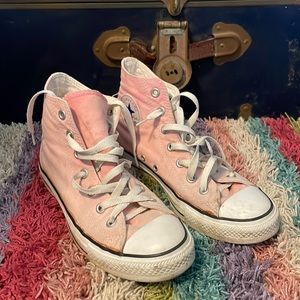 Pink Converse Hightops